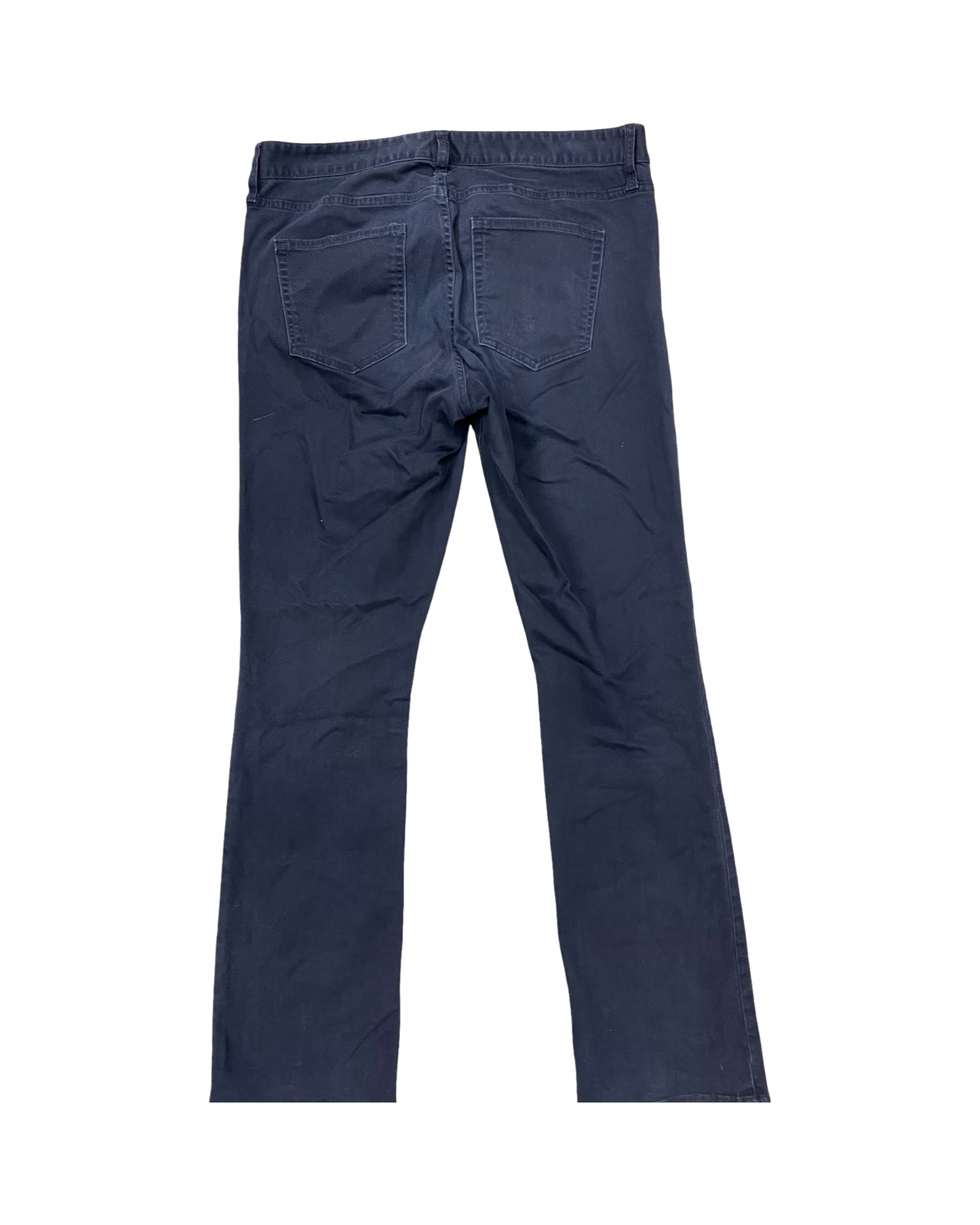 Jeans Boot Cut By Gap In Black Denim, Size:12