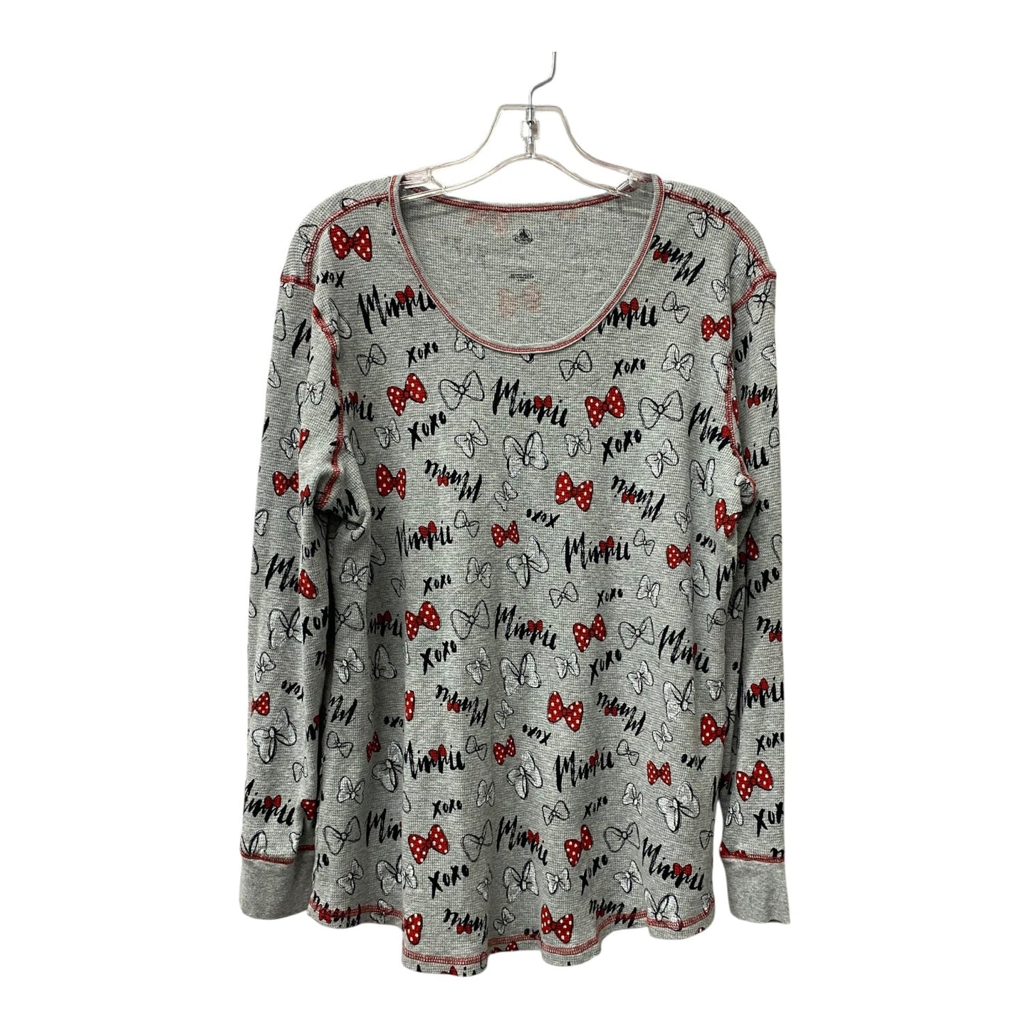 Top Ls By Disney Store In Grey, Size:2X