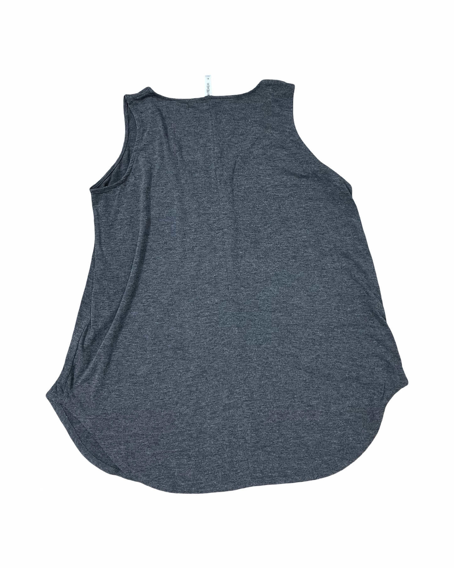 Tank Top By Zenana In Grey, Size:Xl