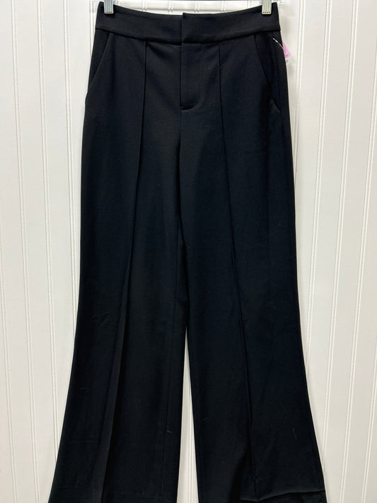 Pants Designer By Alice + Olivia In Black, Size:0