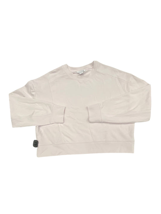 Athletic Top Ls Crewneck By Athleta In Pink, Size:M