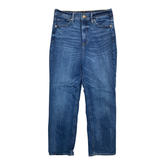 Jeans Straight By Express In Blue Denim, Size:8