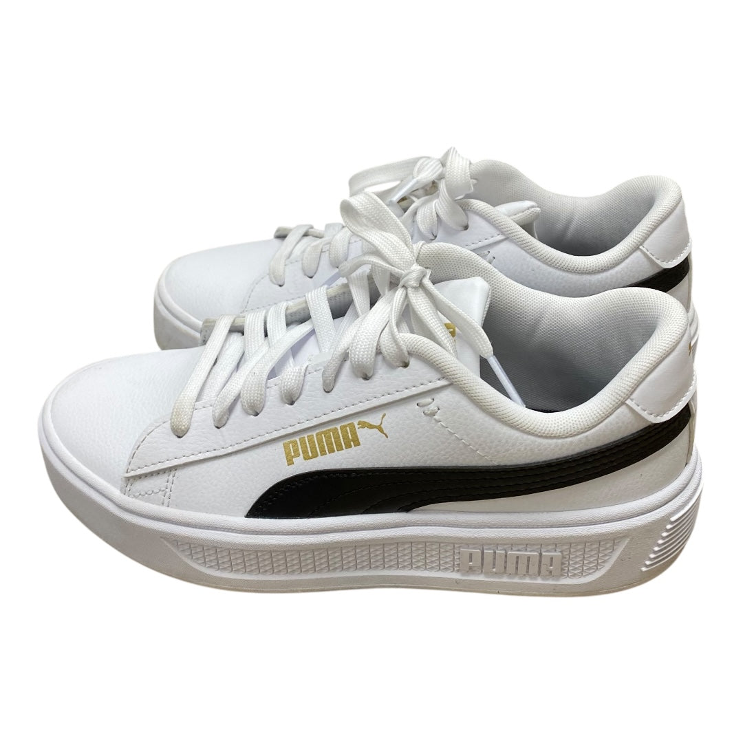Shoes Sneakers By Puma In White, Size:6.5