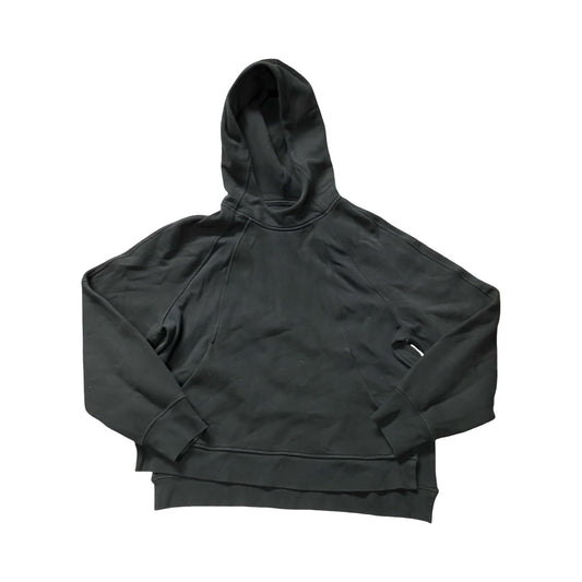 Athletic Sweatshirt Hoodie By Lululemon In Black