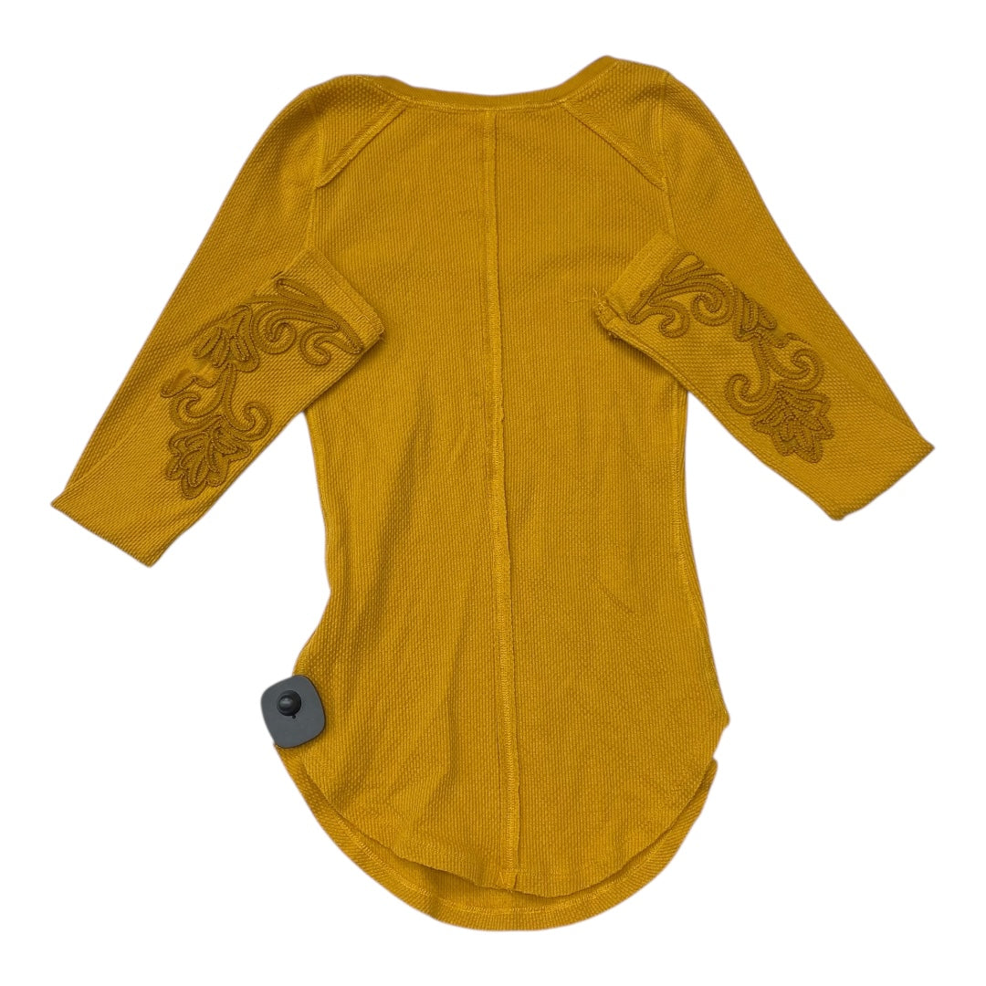 Top Ls By Free People In Yellow, Size:S