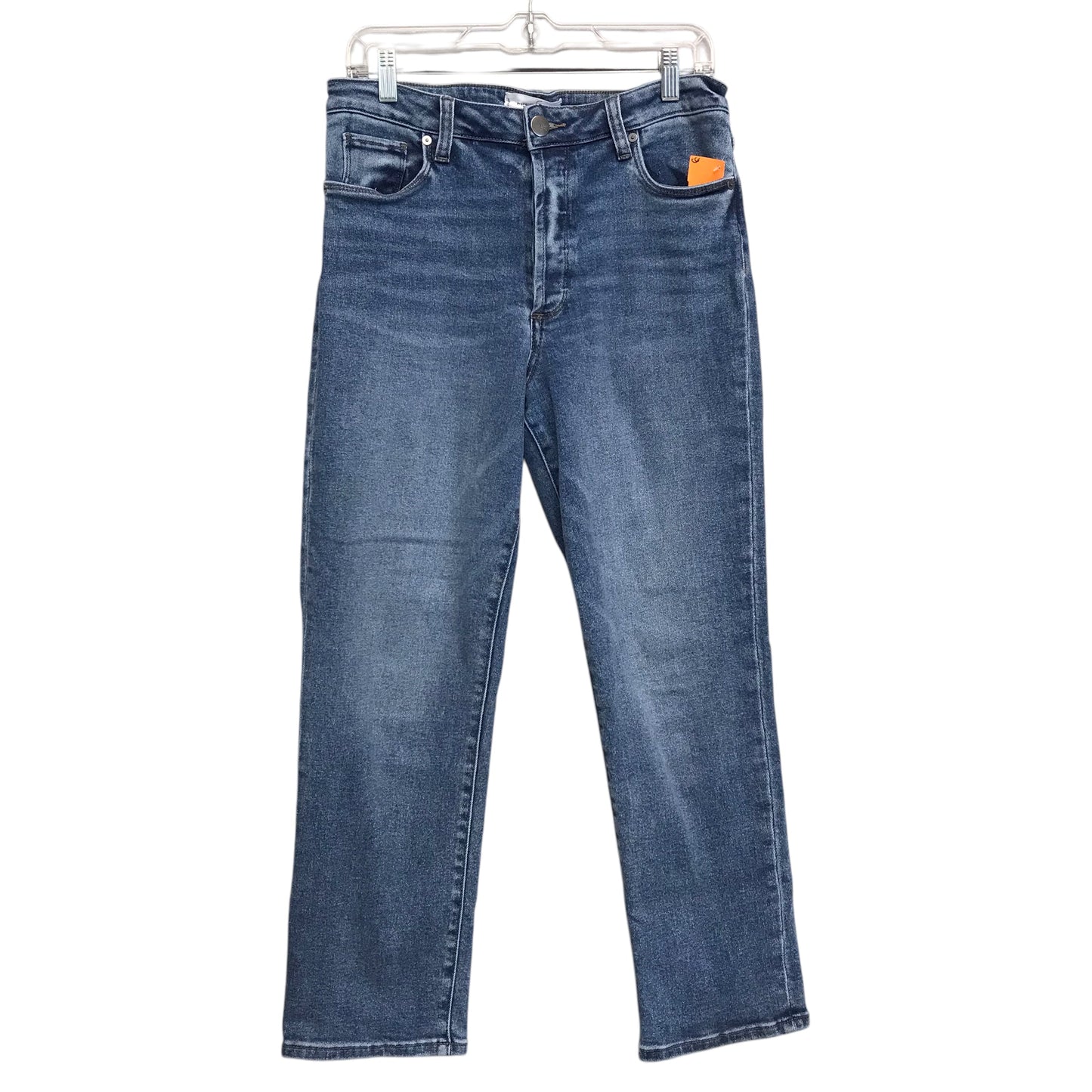 Jeans Straight By Evereve In Blue Denim, Size:10