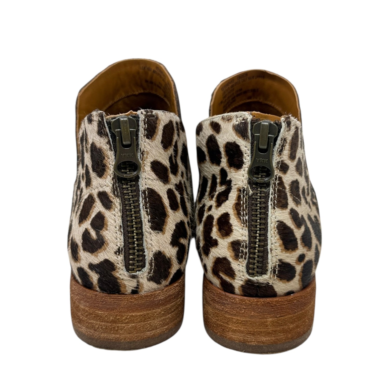 Renny Booties By Kork Ease In Dark Brown Leopard , Size: 7.5