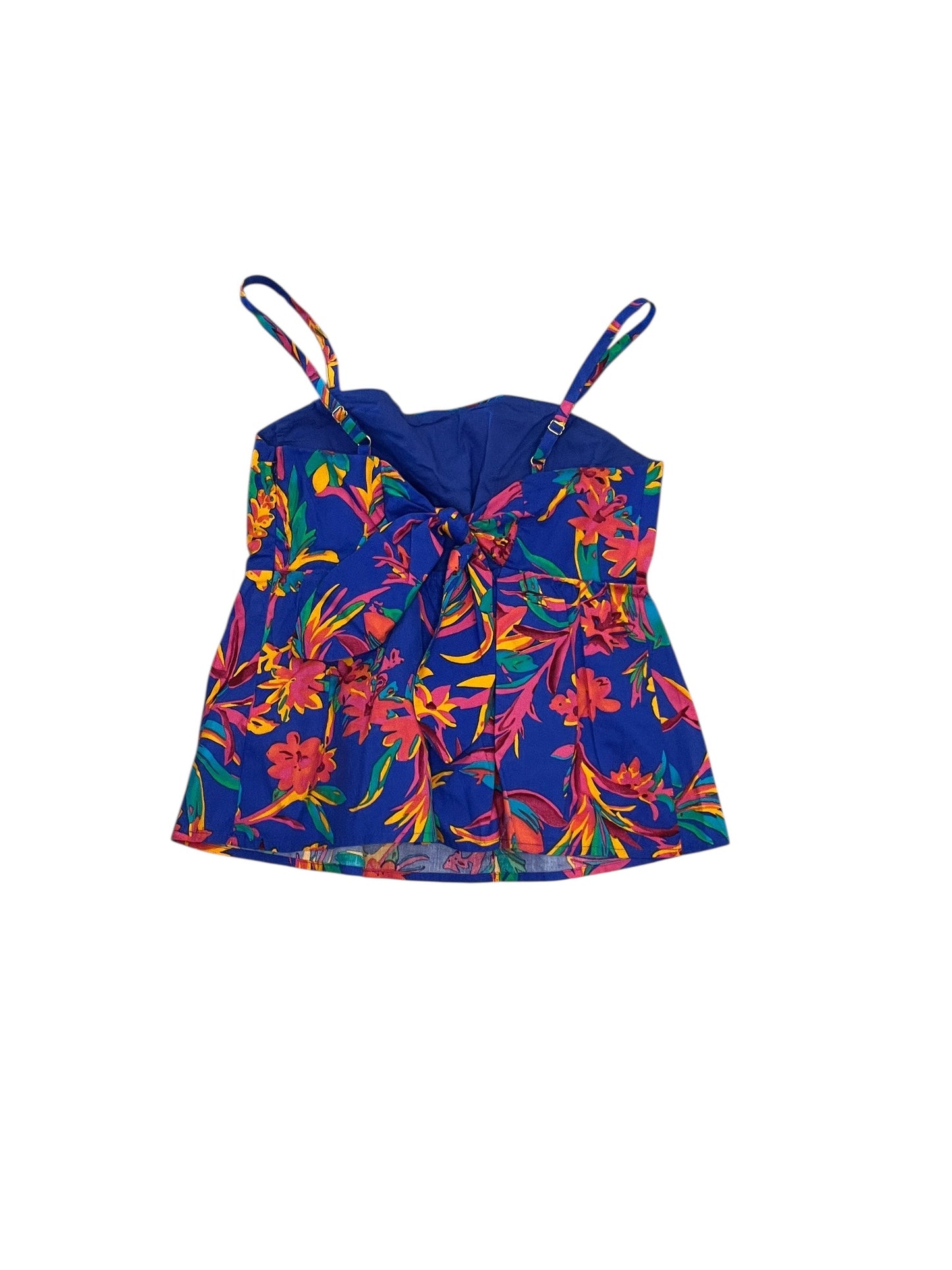 Top Sleeveless By J. Crew In Blue, Size:Xxsp