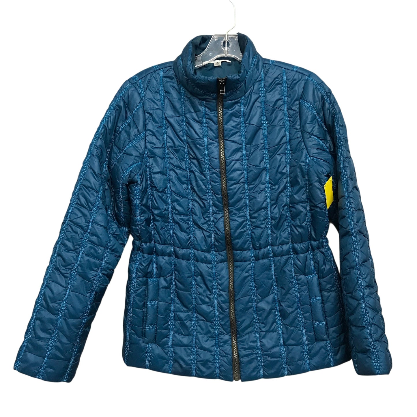 Jacket Puffer & Quilted By Cabi In Blue, Size:S