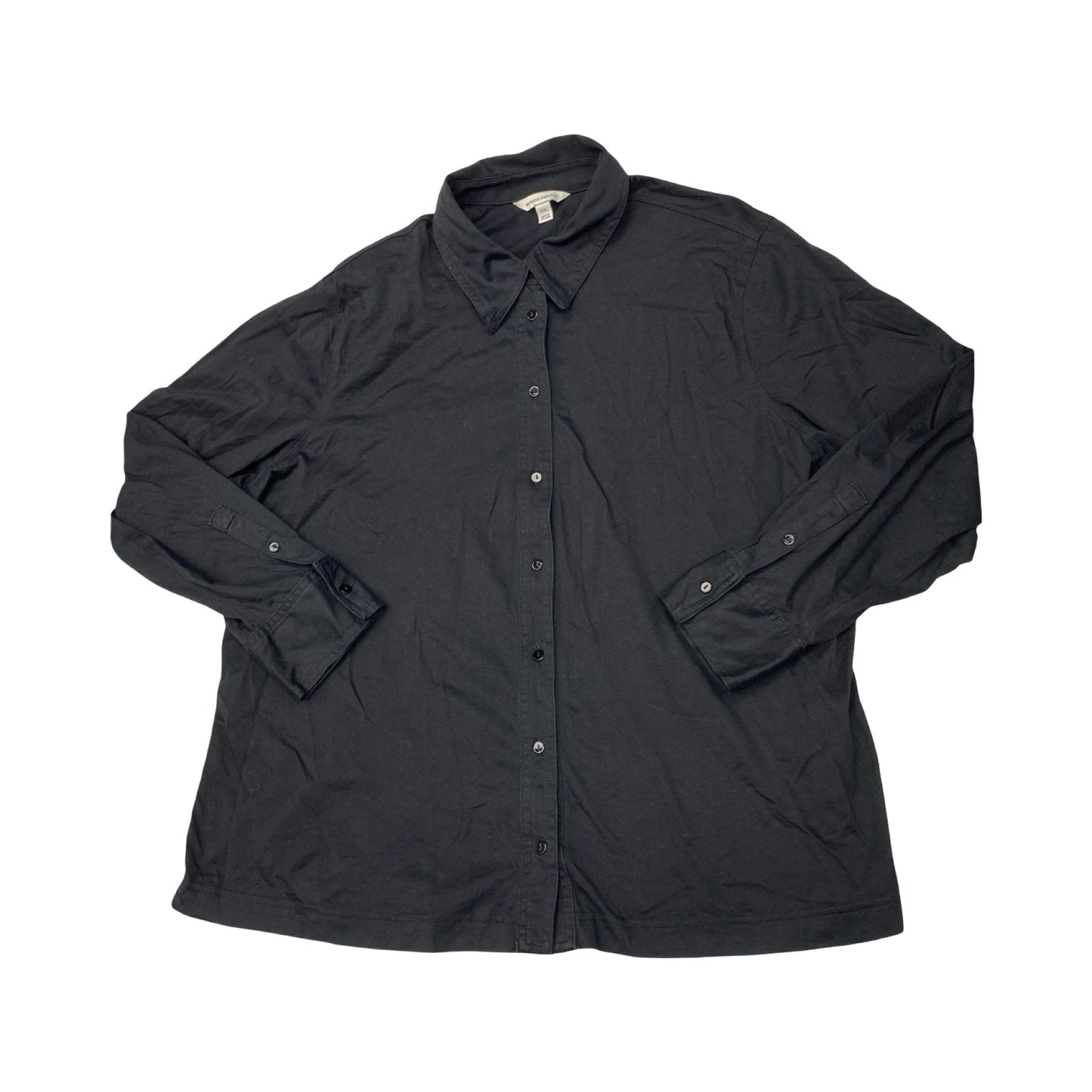 Top Ls By Banana Republic In Black, Size:Xxl