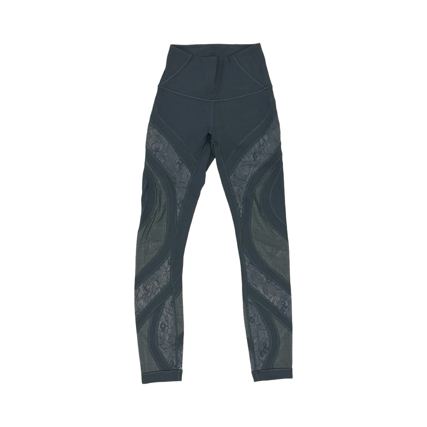 Athletic Leggings By Lululemon In Grey, Size:Xs
