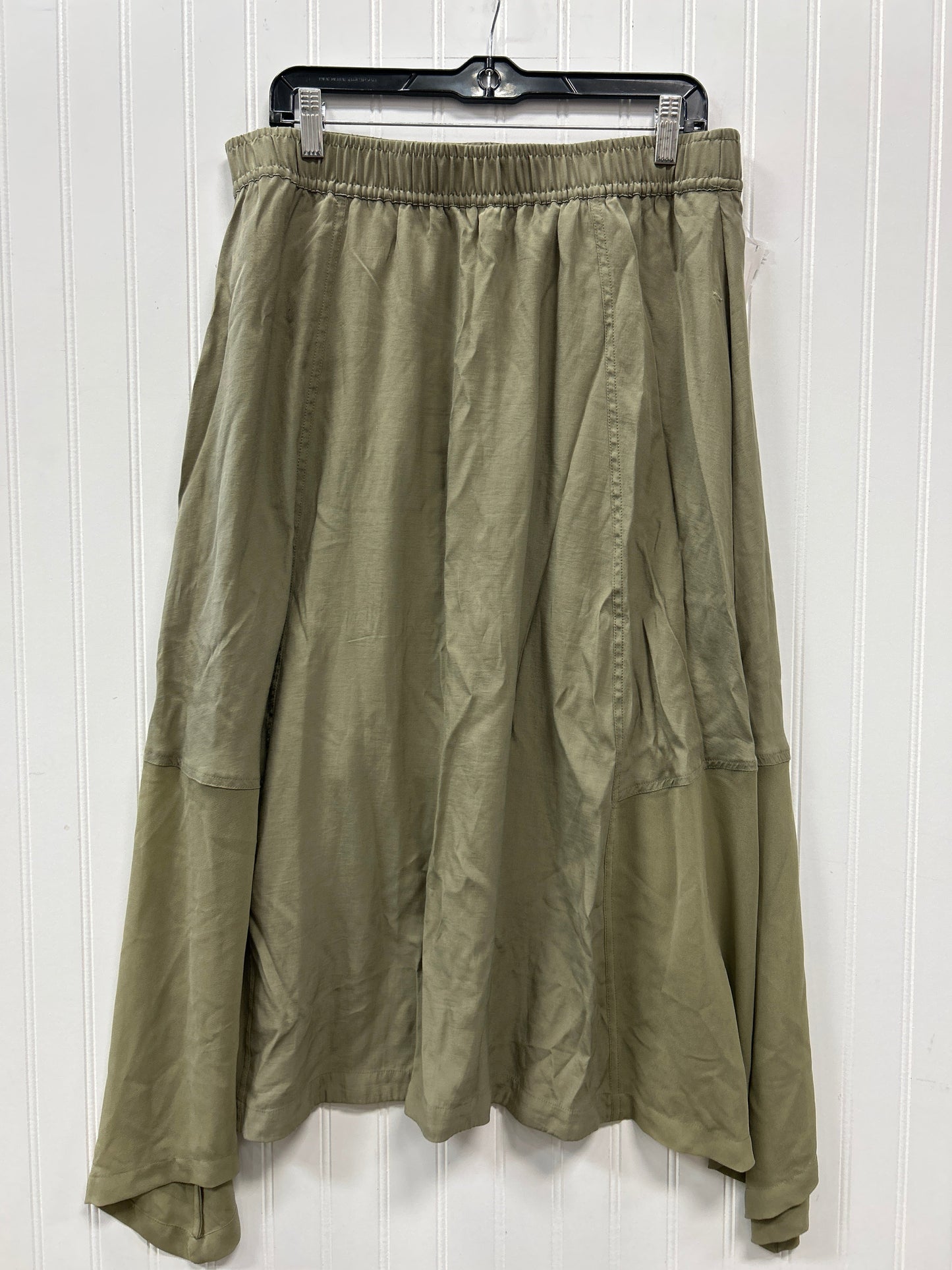 Skirt Maxi By Dkny In Green, Size:L