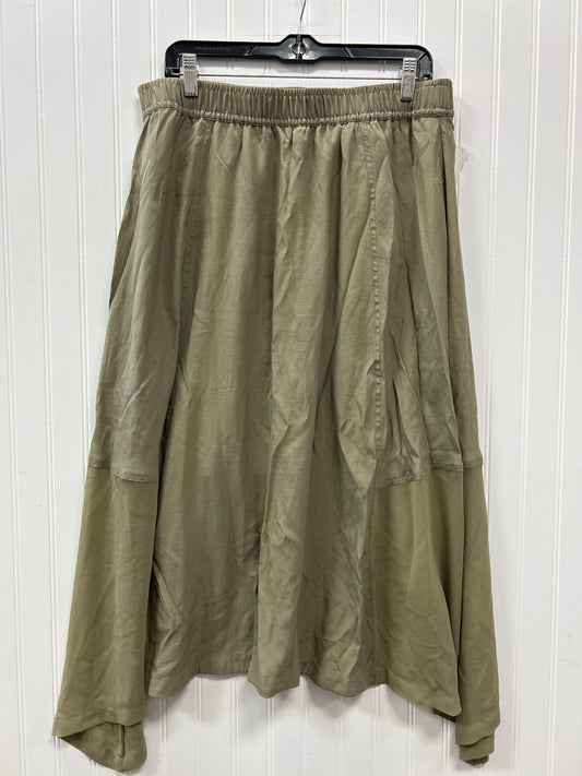 Skirt Maxi By Dkny In Green, Size:L