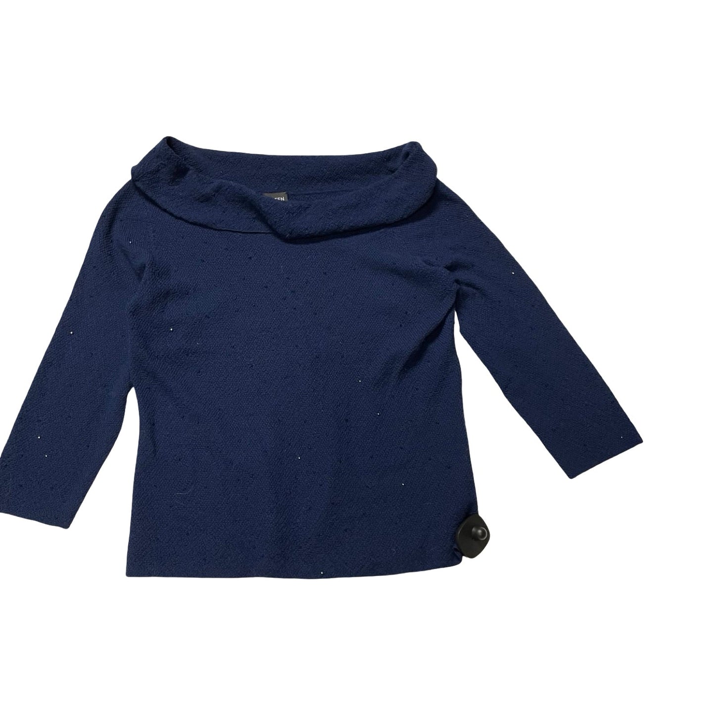 Sweater Designer By Eileen Fisher In Navy, Size:S