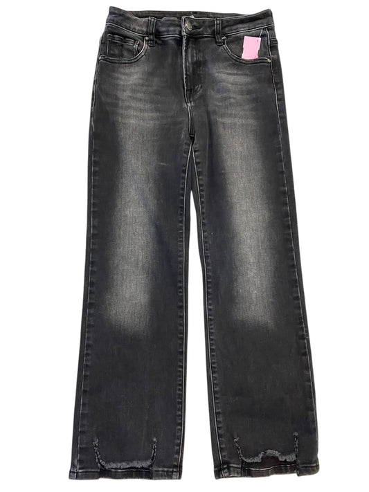 Jeans Straight By Risen In Black, Size:6