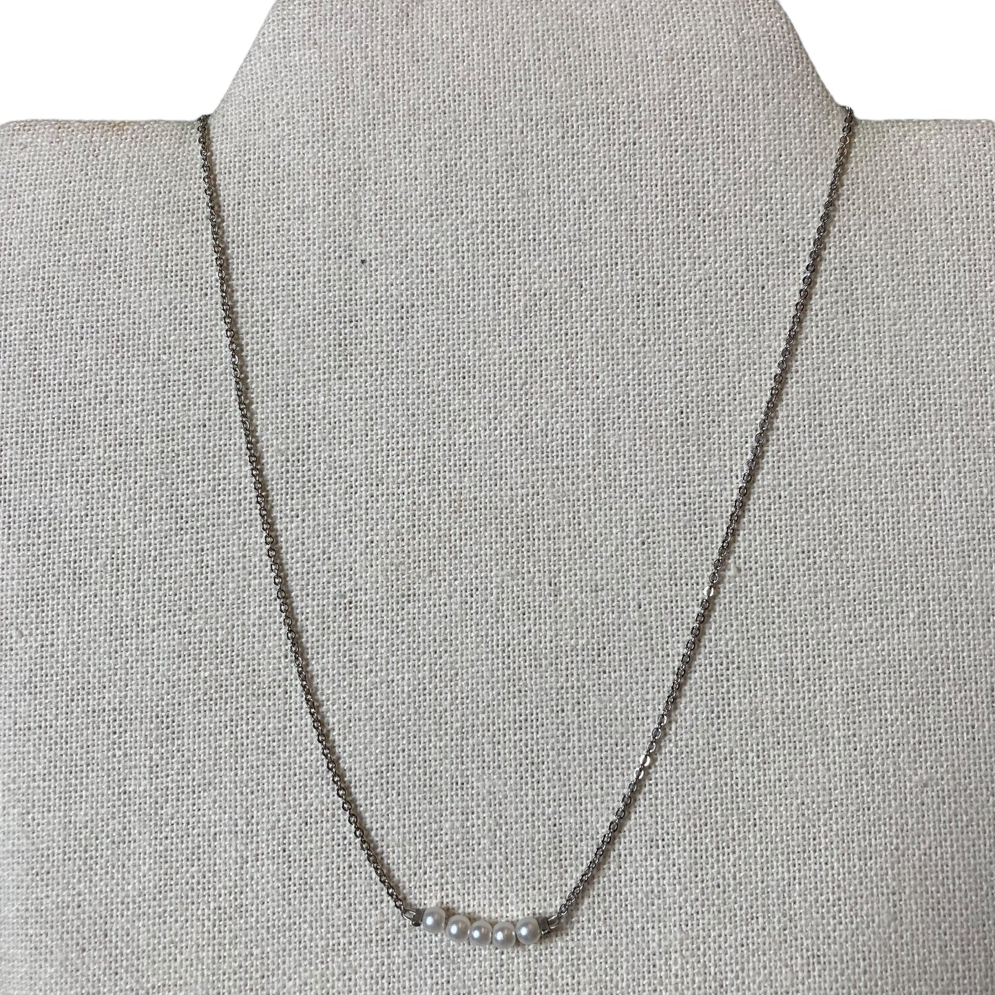 Necklace Other By Time And Tru In Silver