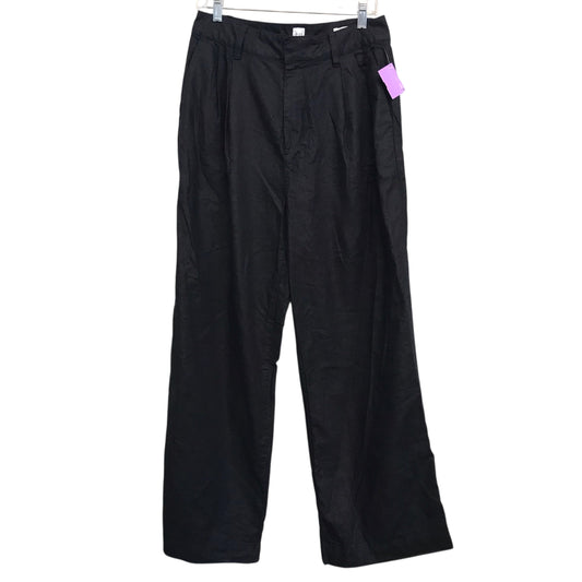 Pants Linen By Gap In Black, Size:10