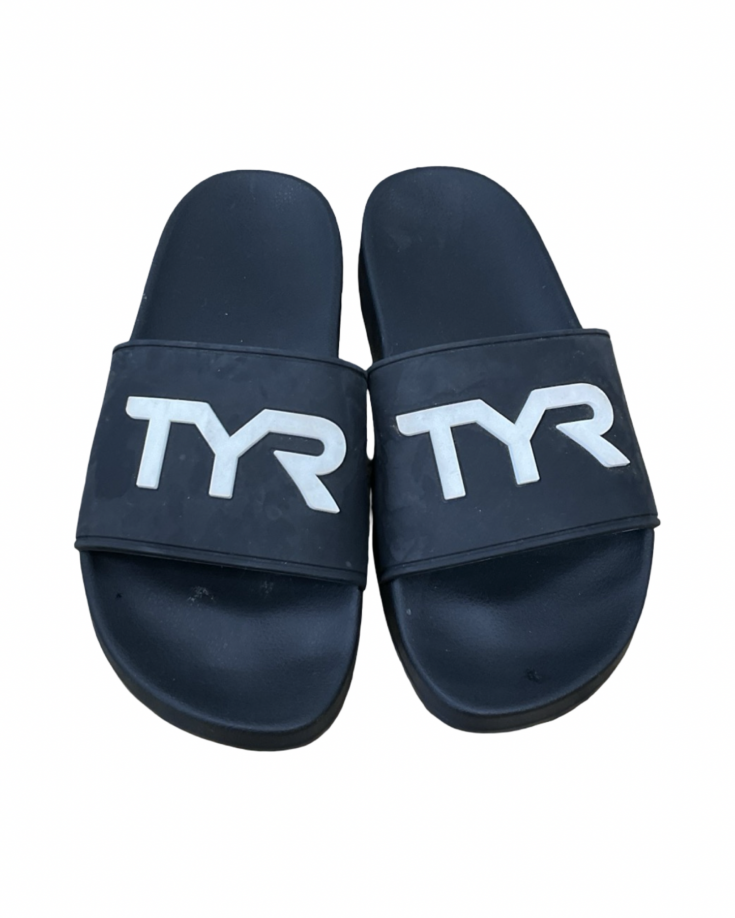 Sandals Flats By Clothes Mentor In Black, Size:8
