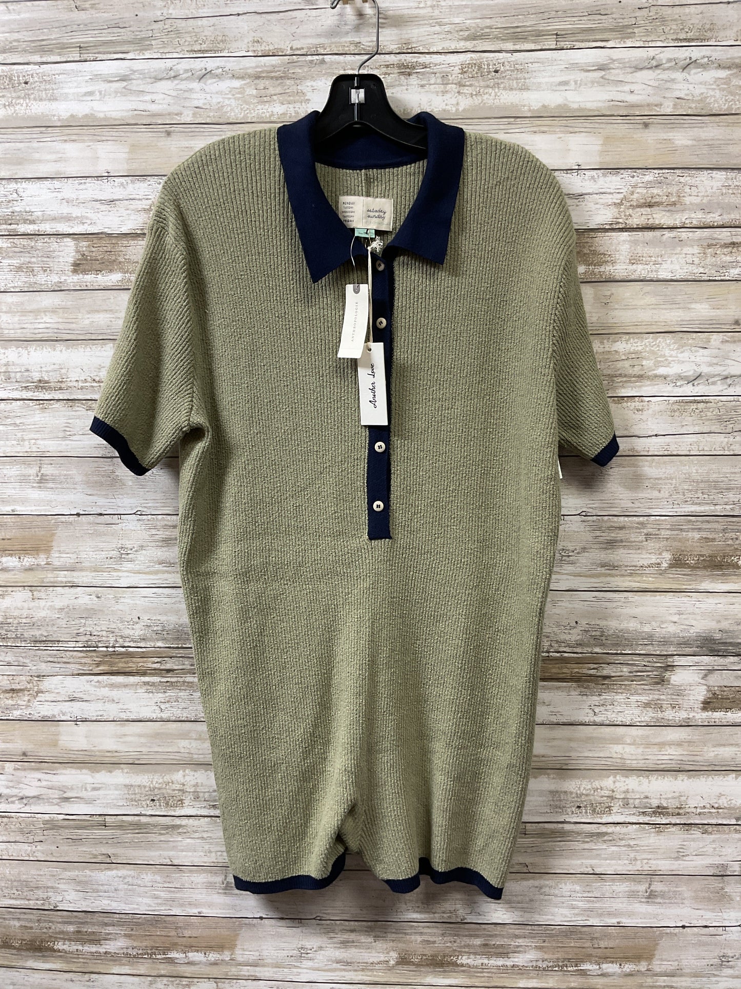 Romper By Anthropologie In Green, Size:M