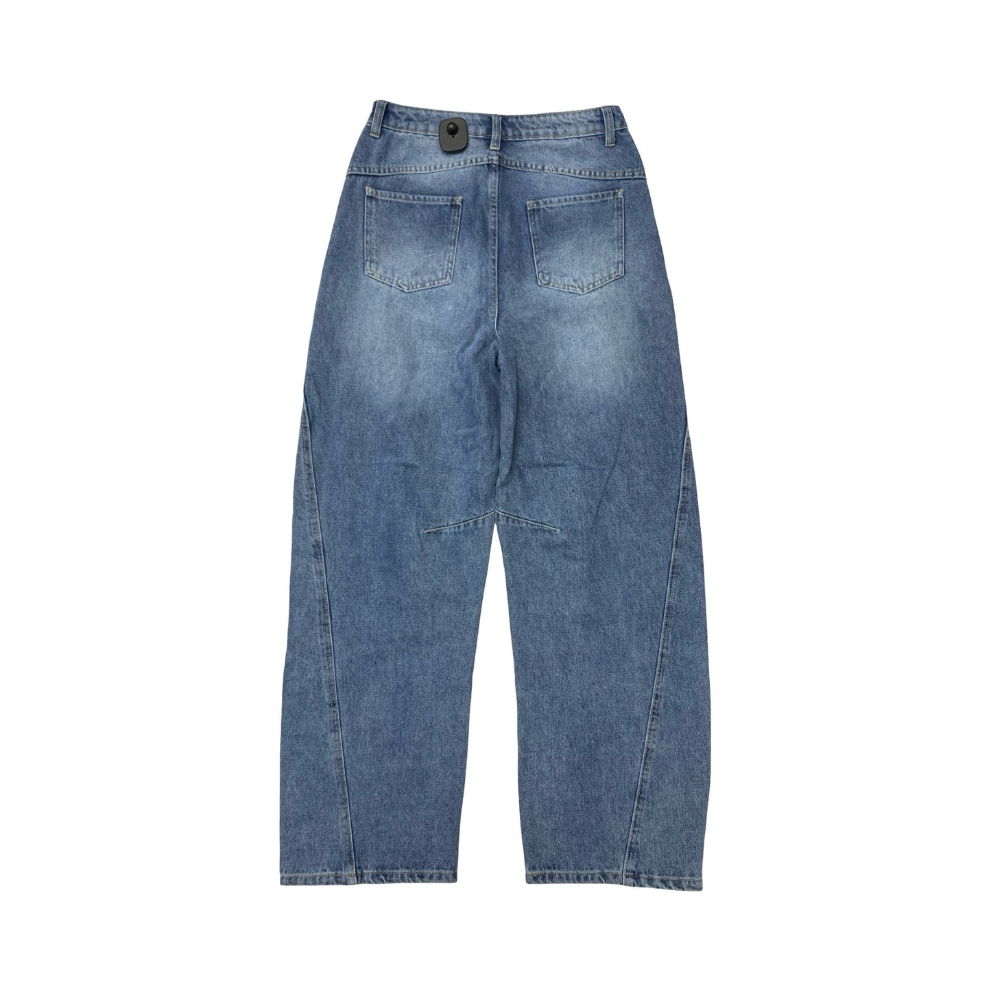 Jeans Wide Leg By Commense In Blue Denim, Size:M