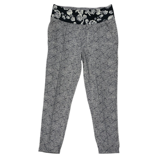 Athletic Pants By Lululemon In Black & White, Size:6