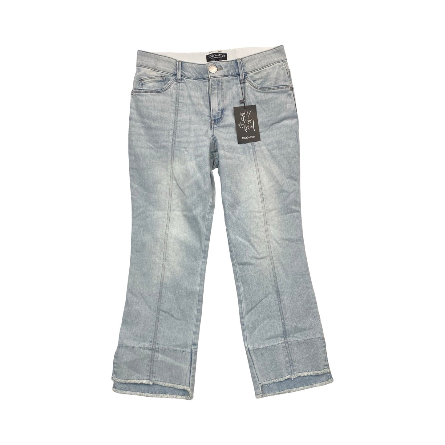 Jeans Boot Cut By Cmc In Blue Denim, Size:8