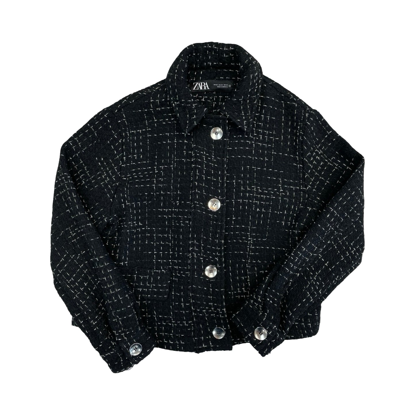 Blazer By Zara In Black, Size:Xs