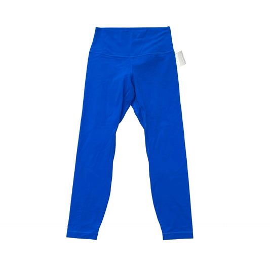 Athletic Leggings By Lululemon In Blue, Size:8
