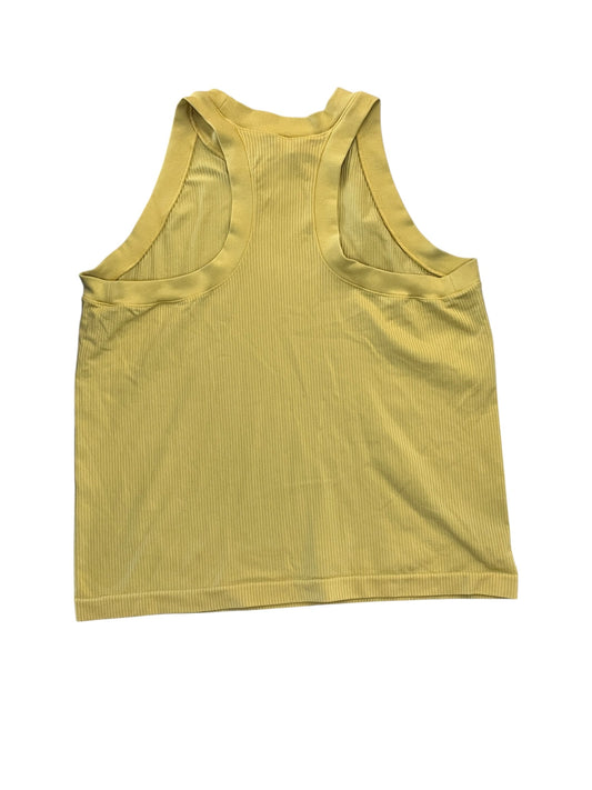 Athletic Tank Top By Athleta In Yellow, Size:1X
