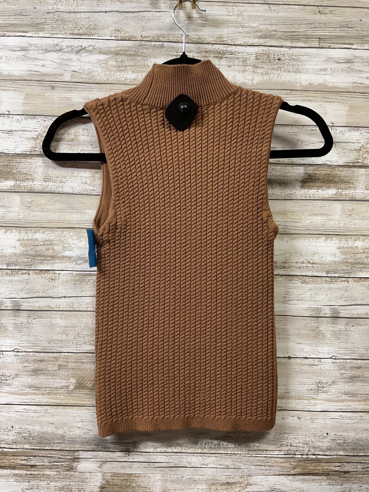 Top Sleeveless By Elie Tahari In Brown, Size:S