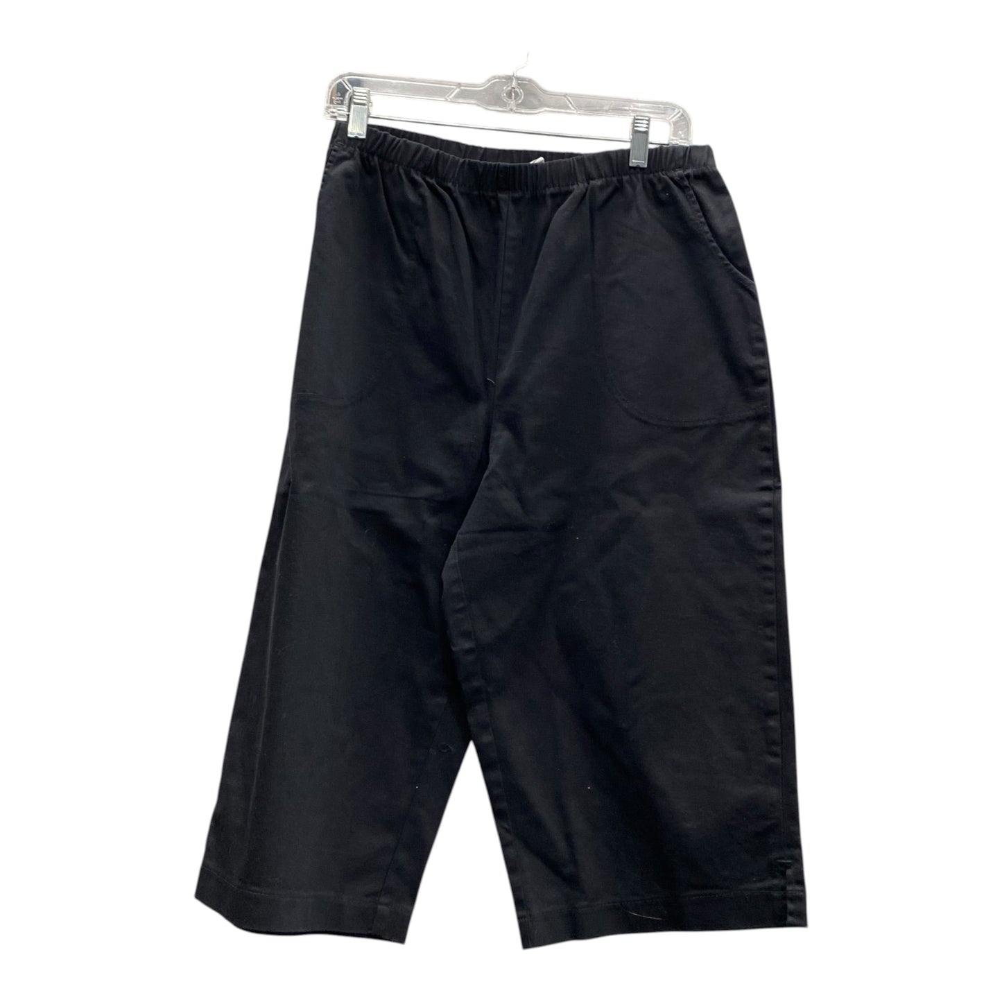 Capris By D&Co. In Black, Size:14