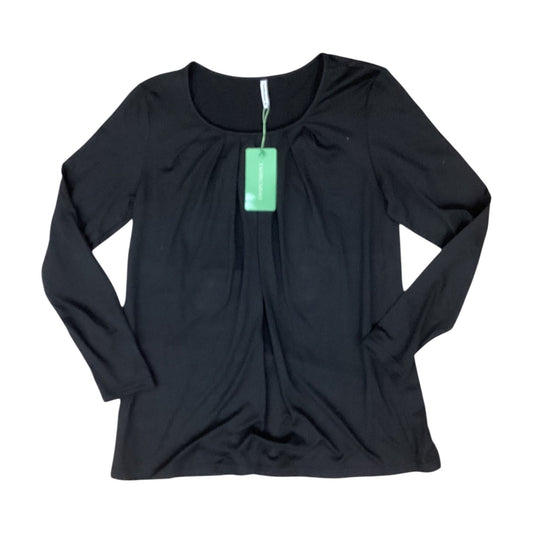 Top Ls Basic By   Clothes Mentor In Black, Size:M