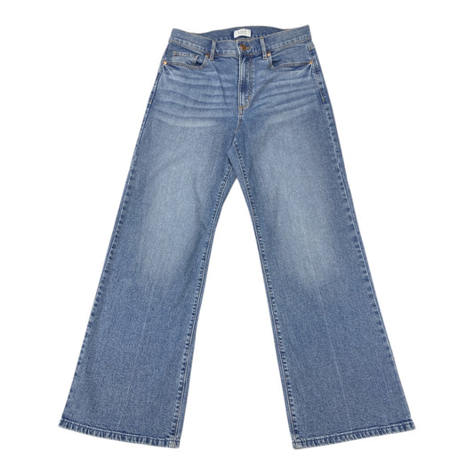 Jeans Wide Leg By Loft In Blue Denim, Size:6