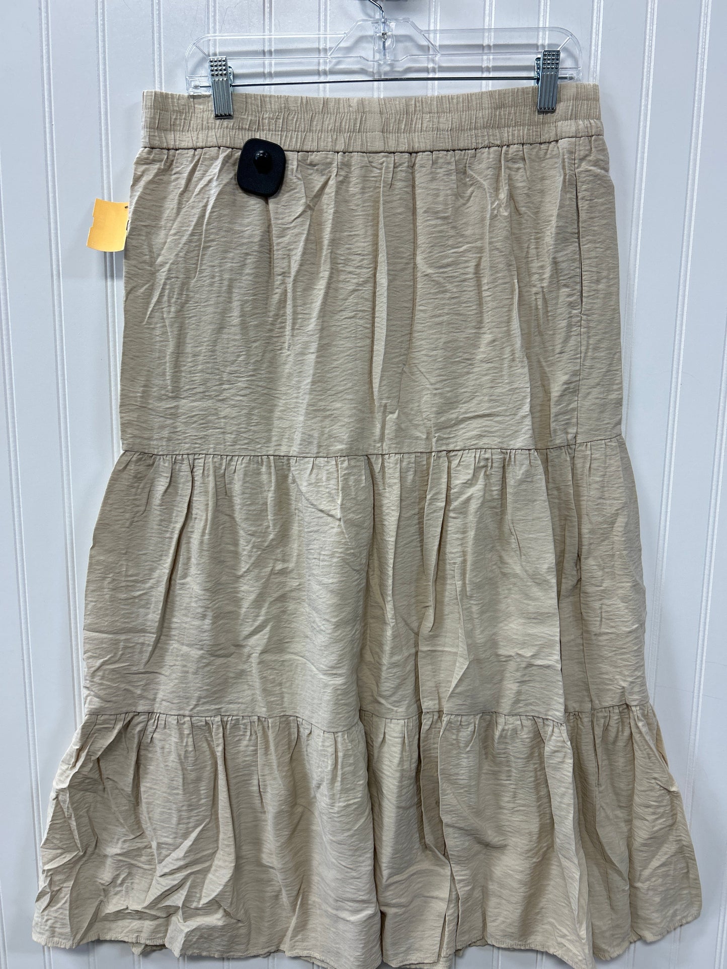 Skirt Maxi By Jules & Leopold In Cream, Size:L
