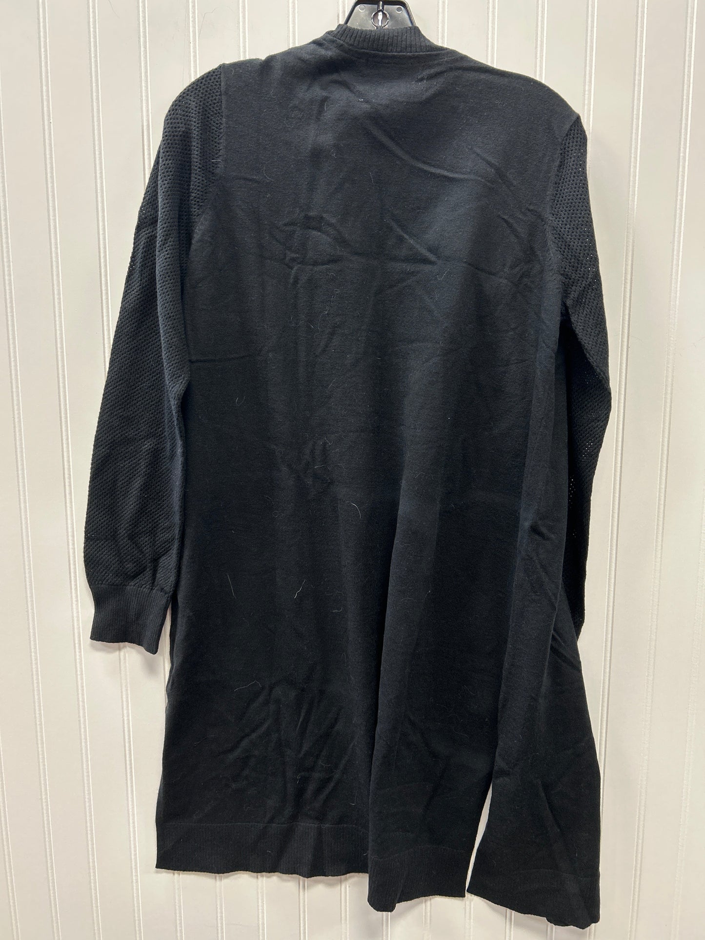 Sweater Cardigan By Love Ellie In Black, Size:L NWT