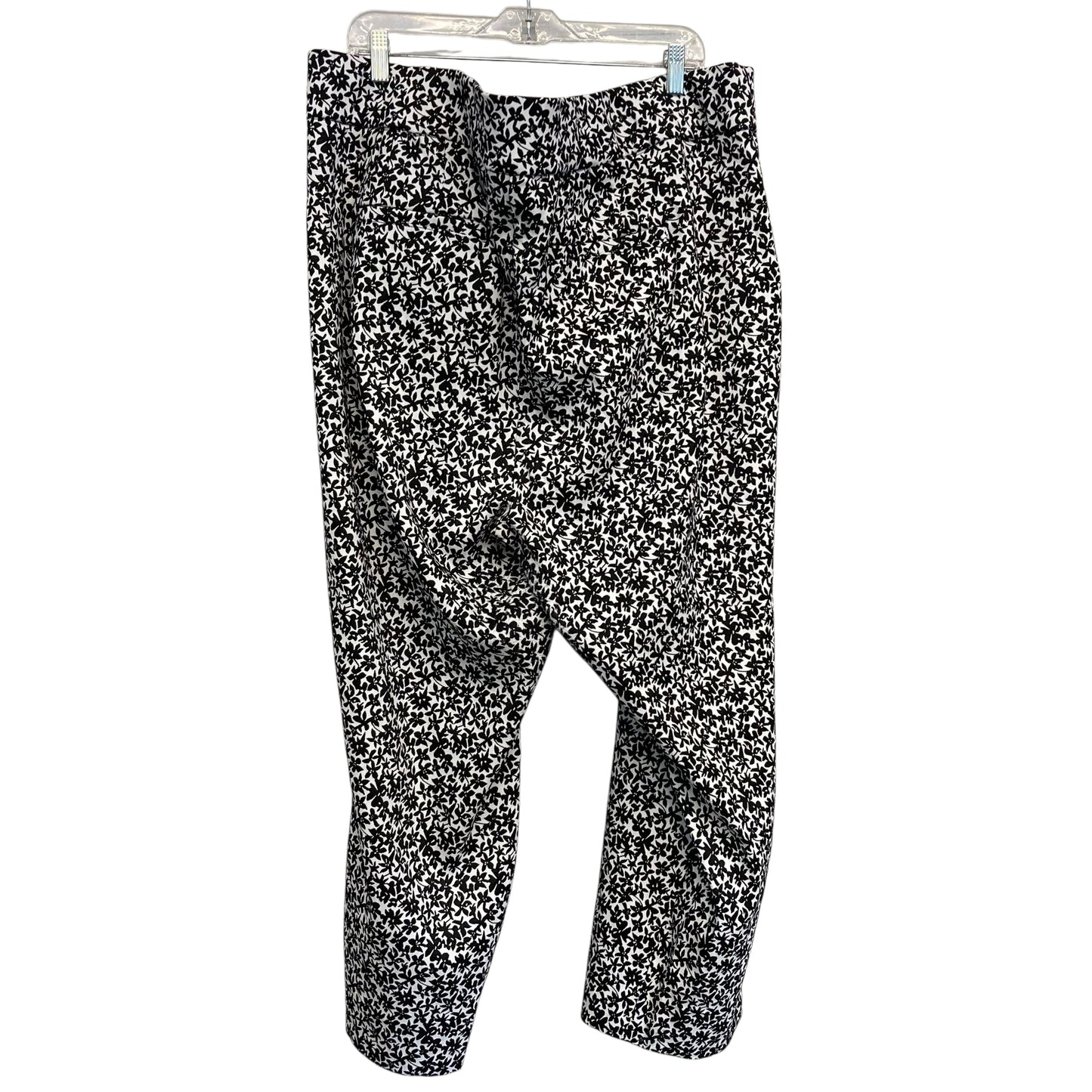 Pants Dress By Lane Bryant In Black & White, Size:26