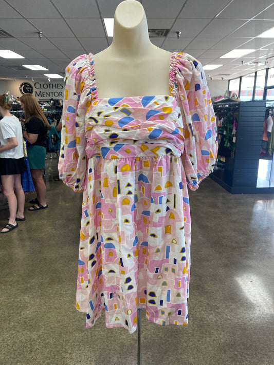 Dress Casual Short By Crosby In Pink, Size:M