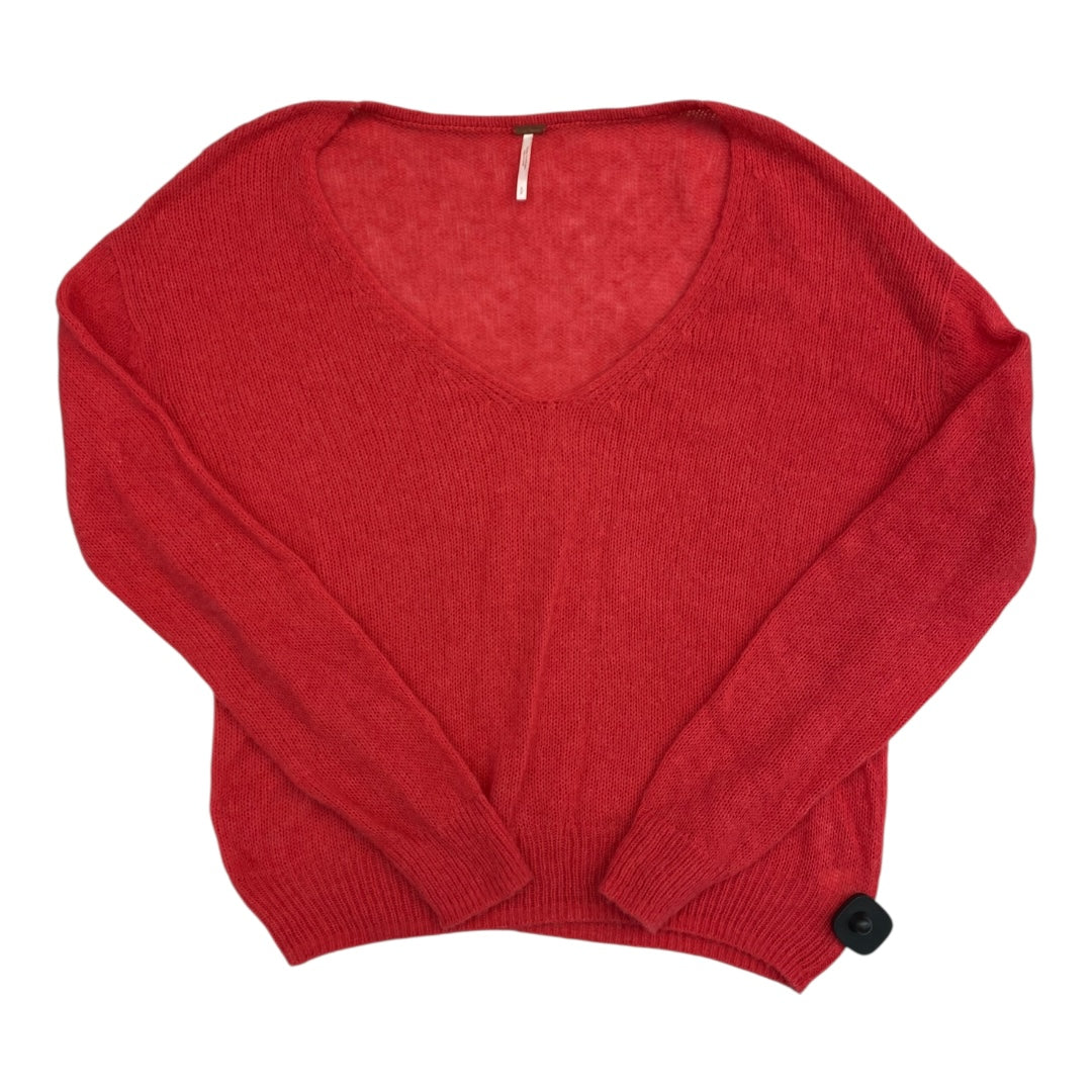 Sweater By Free People In Red, Size:S