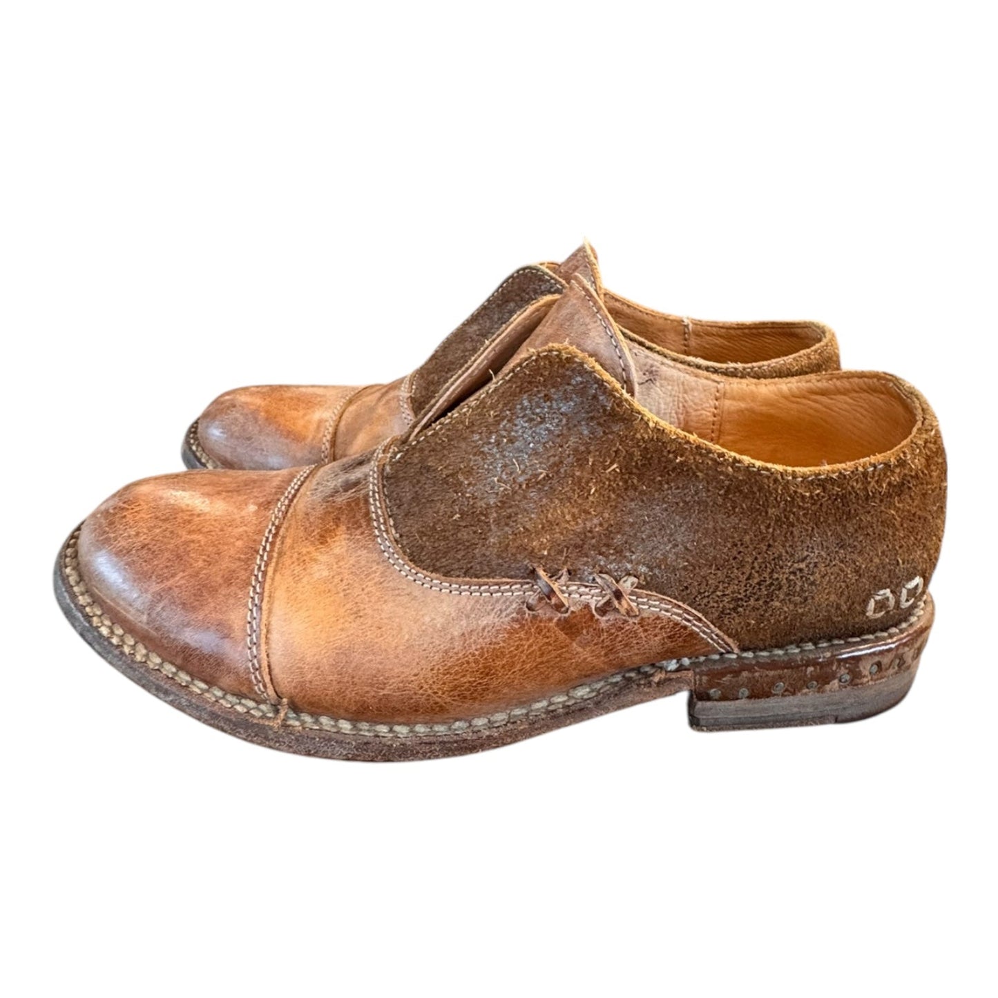 Shoes Flats By Bed Stu In Tan, Size:7