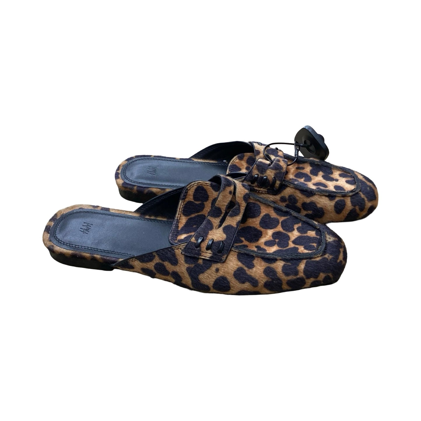 Shoes Flats By H&M In Animal Print, Size:6.5