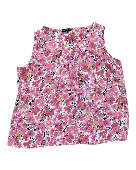 Top Sleeveless By Notations In Pink, Size:Xl