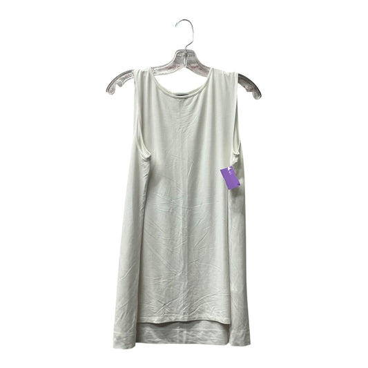 Top Sleeveless Basic By J. Jill In White, Size:M