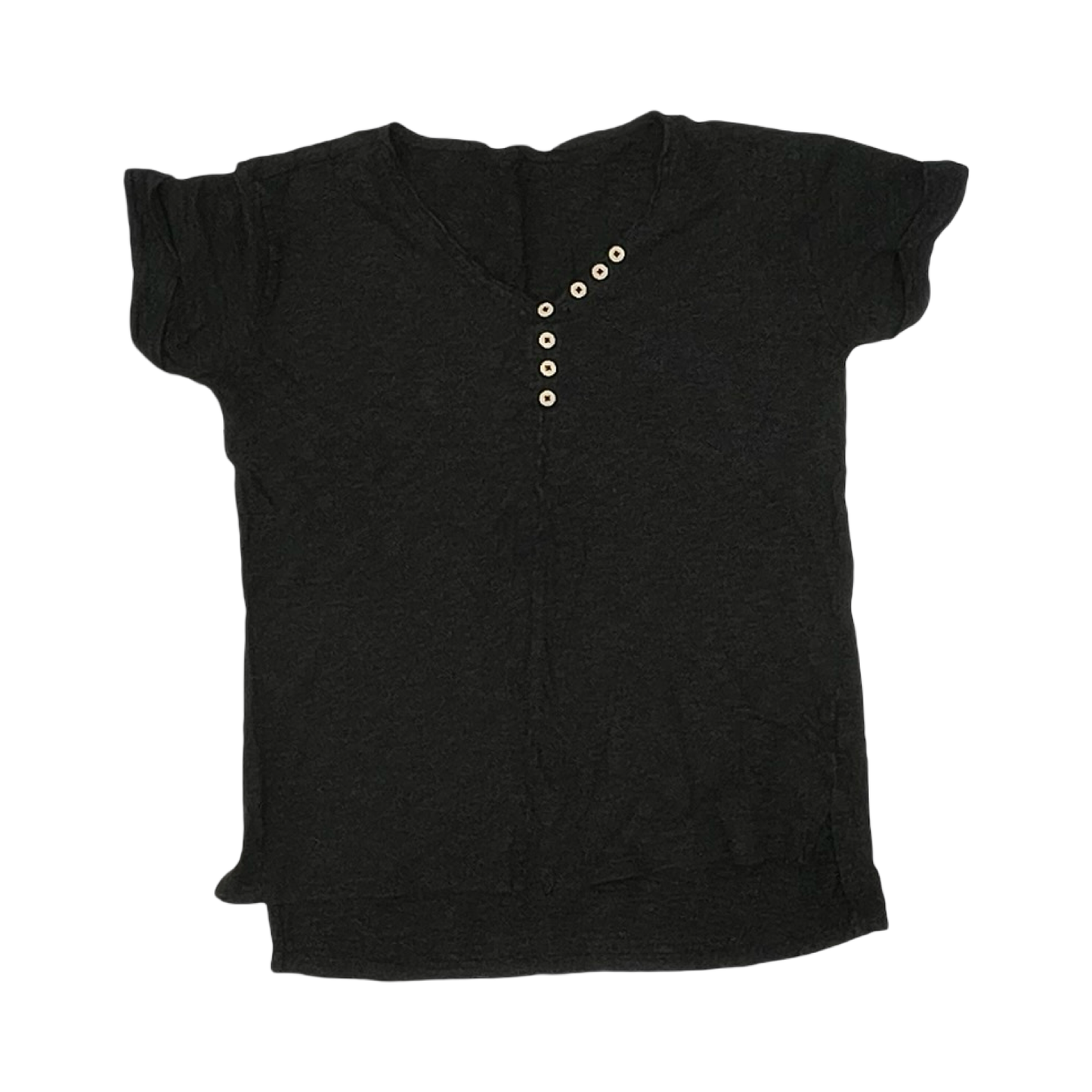 Top Ss By Time And Tru In Black, Size:S