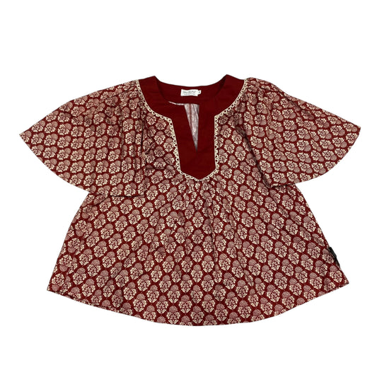 Top Ss By Shop the Mint In Cream & Red, Size:S