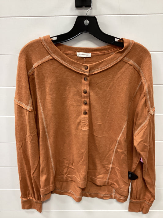 Top Ls By Blu Pepper In Orange, Size:L