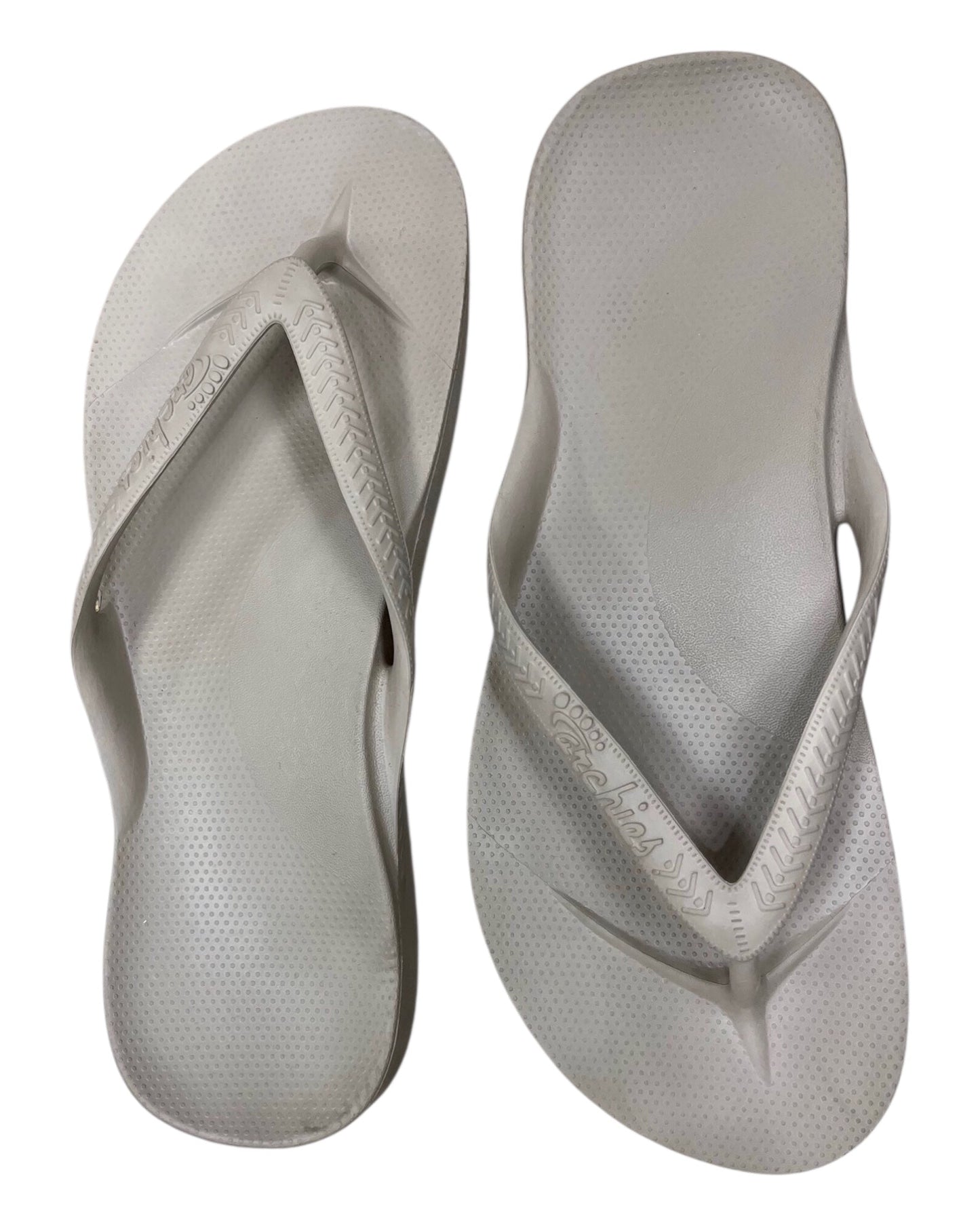 Sandals Flip Flops By Clothes Mentor In Tan, Size:9