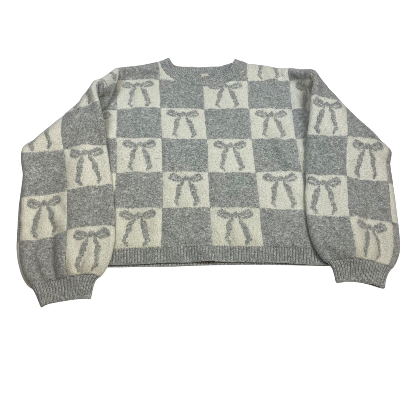 Sweater By A New Day In Grey & White, Size:Xl