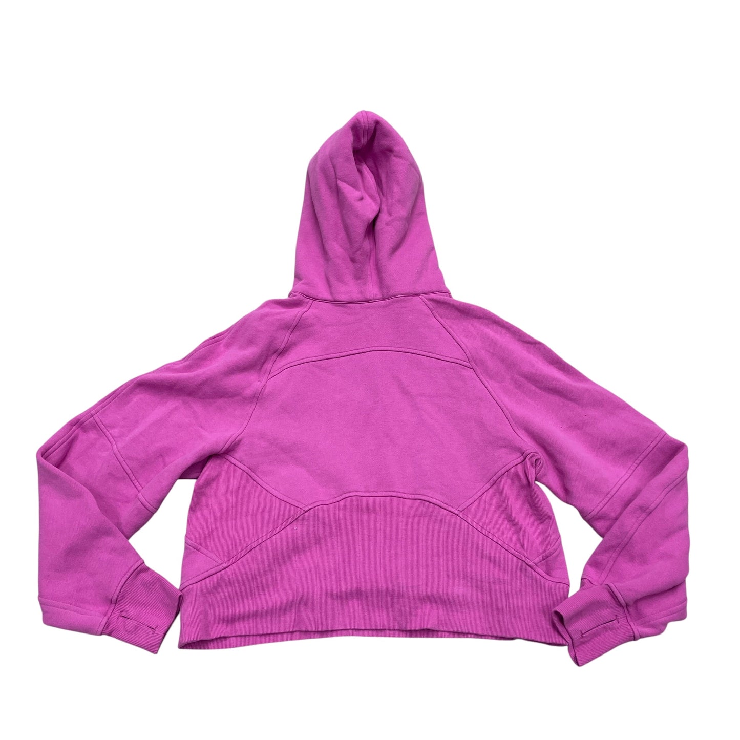 Athletic Sweatshirt Hoodie By Lululemon In Purple, Size: Xs/s