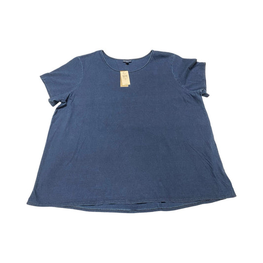 Top Ss By J. Jill In Blue, Size:3X
