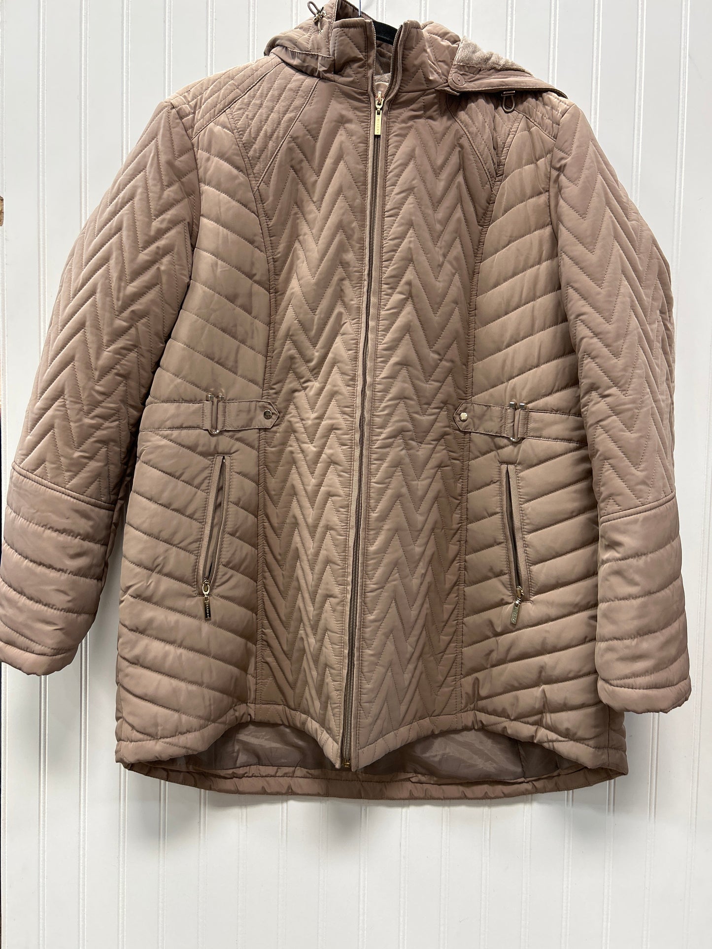 Coat Other By Gallery In Brown, Size:1X